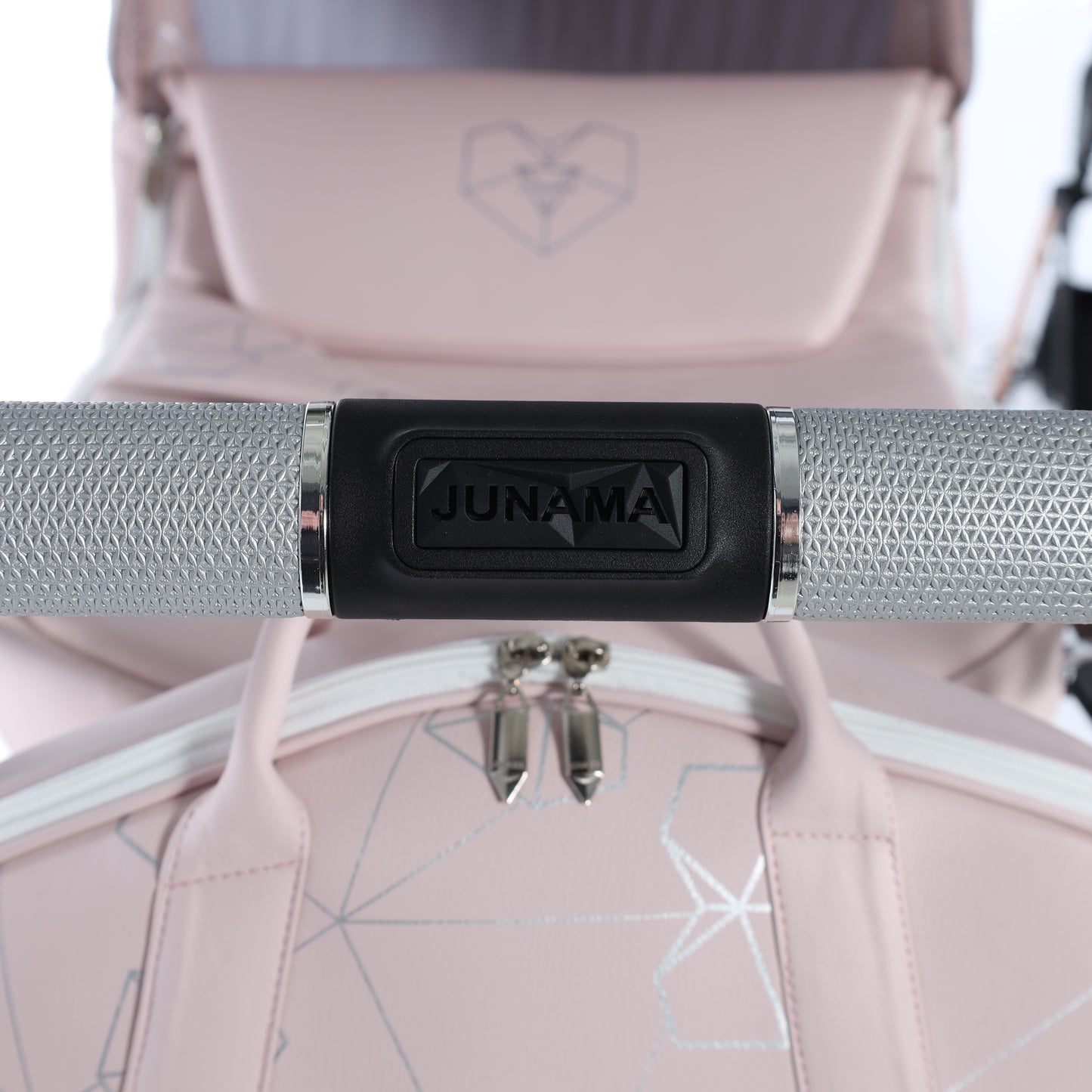 Junama HEART V3, 2 in 1 - Pink + silver