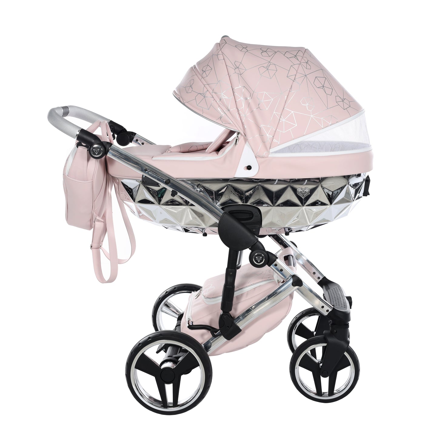 Junama HEART V3, 2 in 1 - Pink + silver