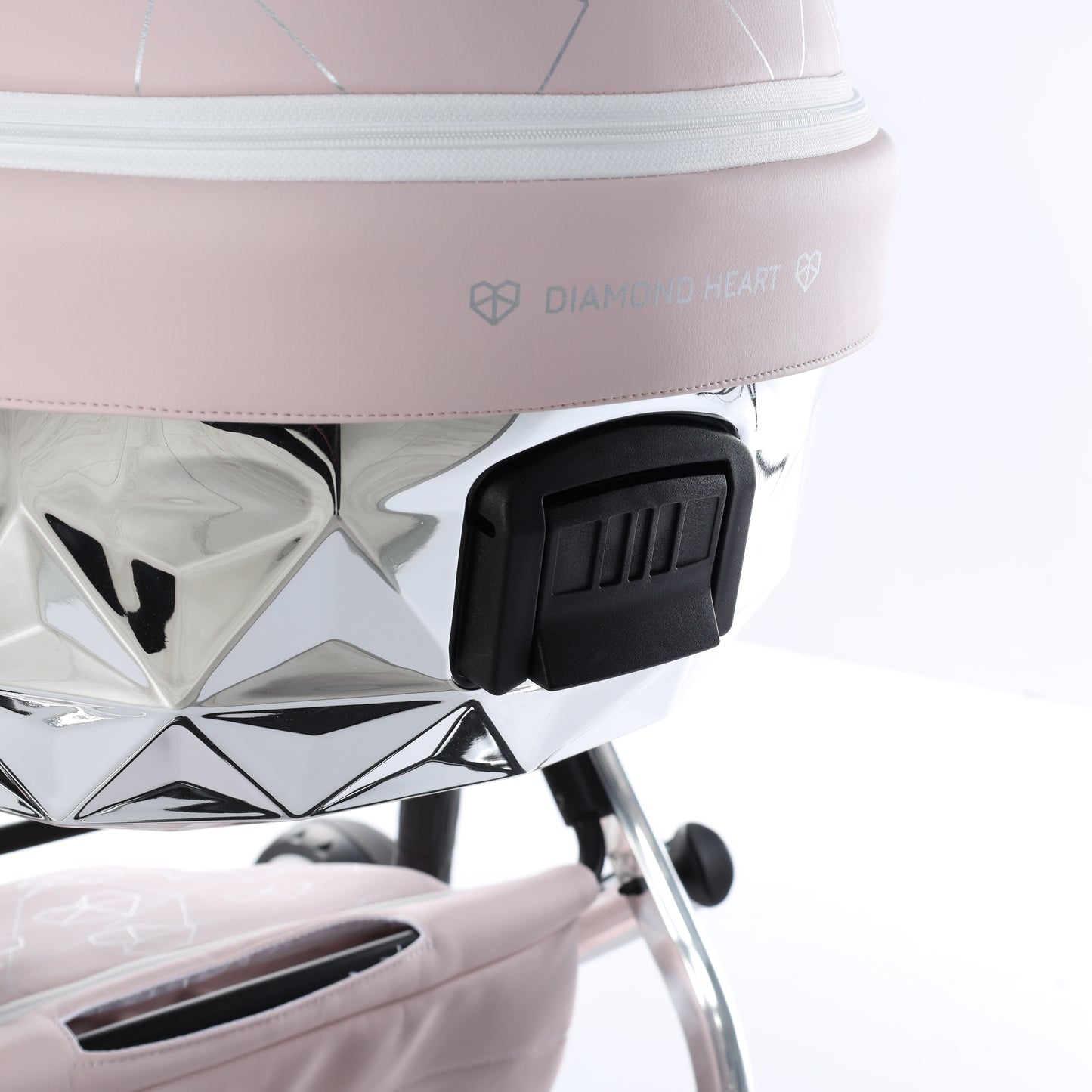 Junama HEART V3, 2 in 1 - Pink + silver