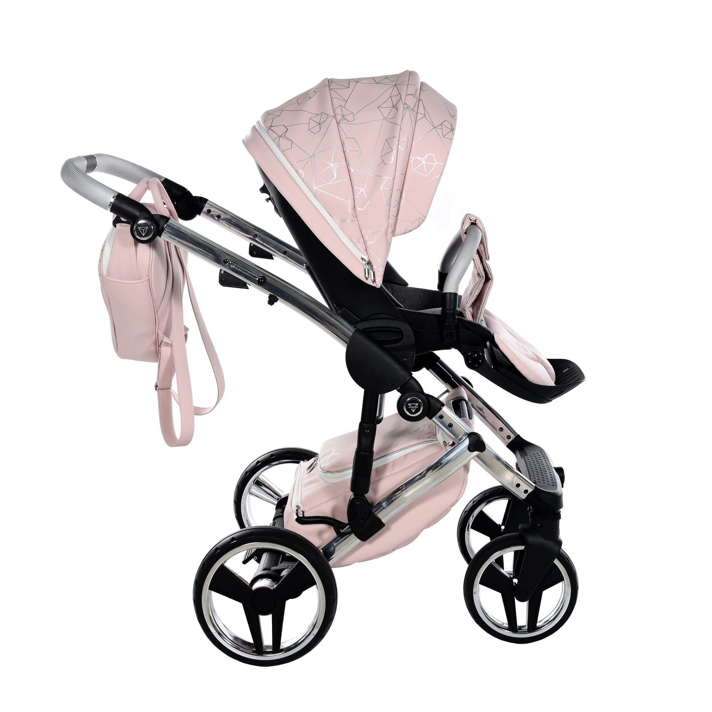 Junama HEART V3, 2 in 1 - Pink + silver