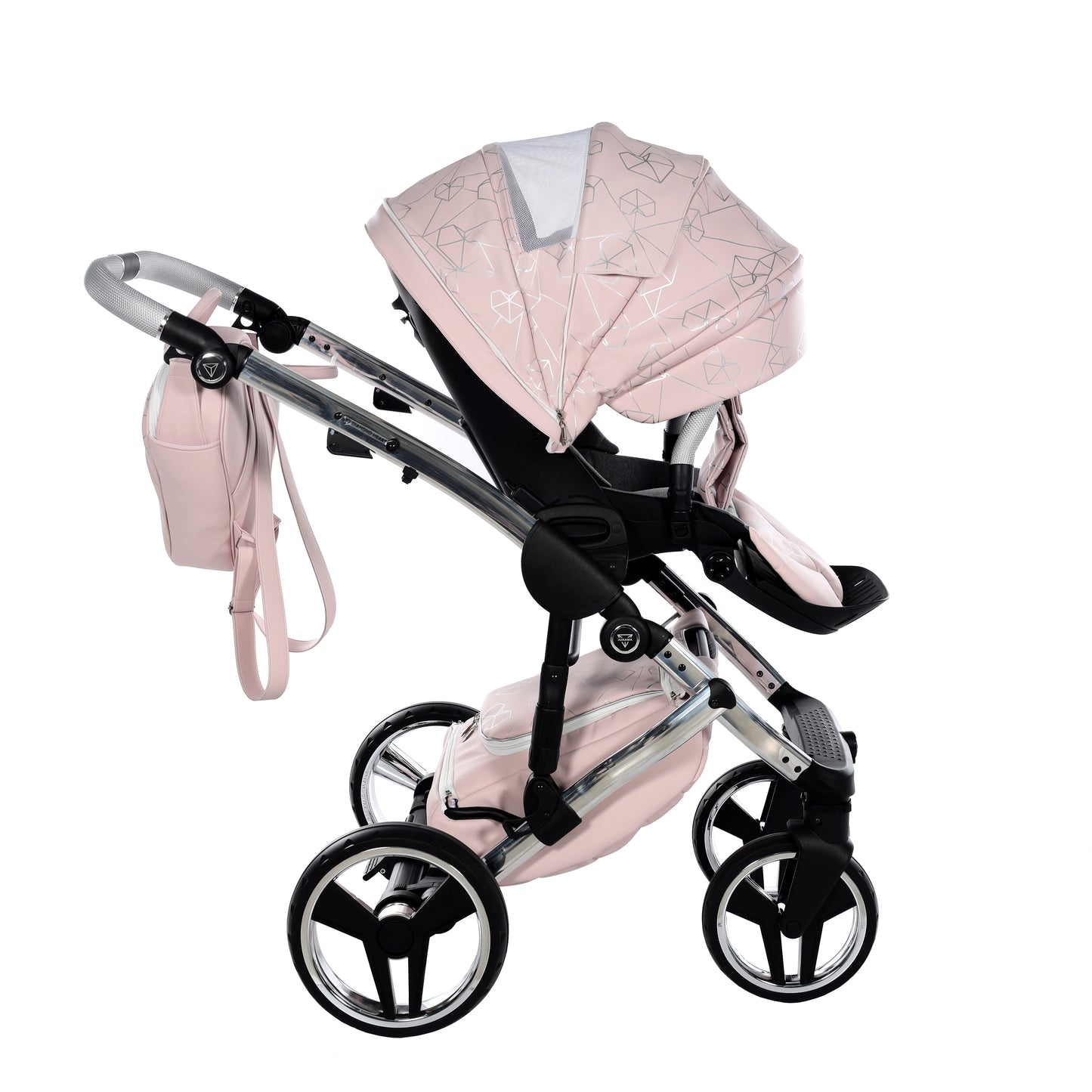 Junama HEART V3, 2 in 1 - Pink + silver