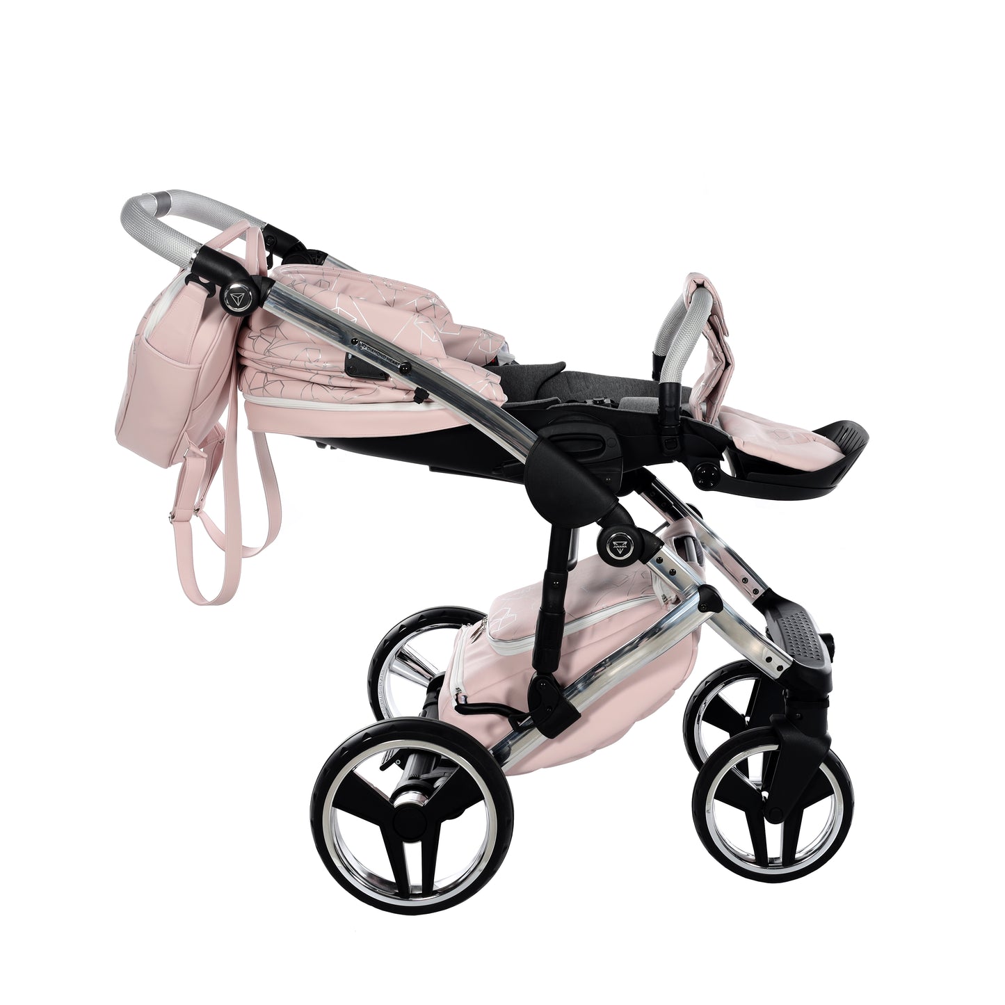Junama HEART V3, 2 in 1 - Pink + silver
