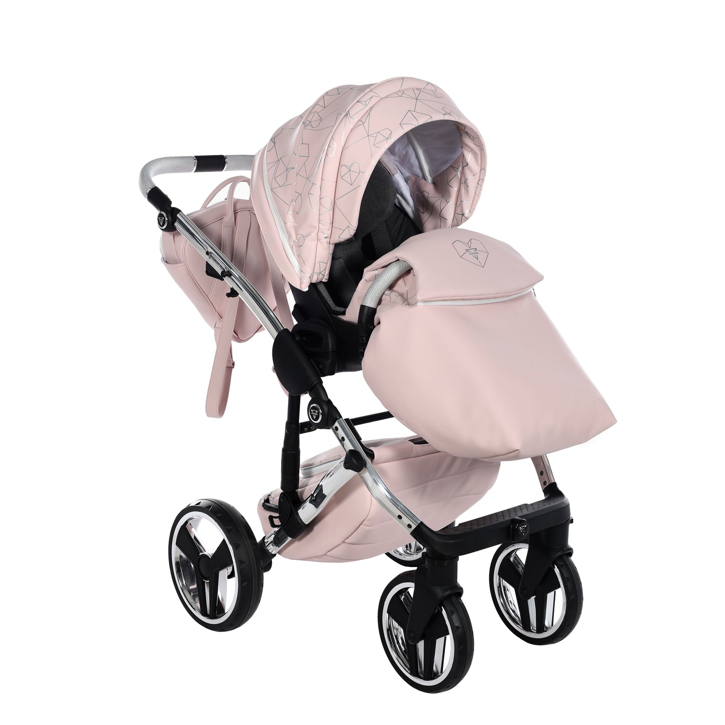 Junama HEART V3, 2 in 1 - Pink + silver