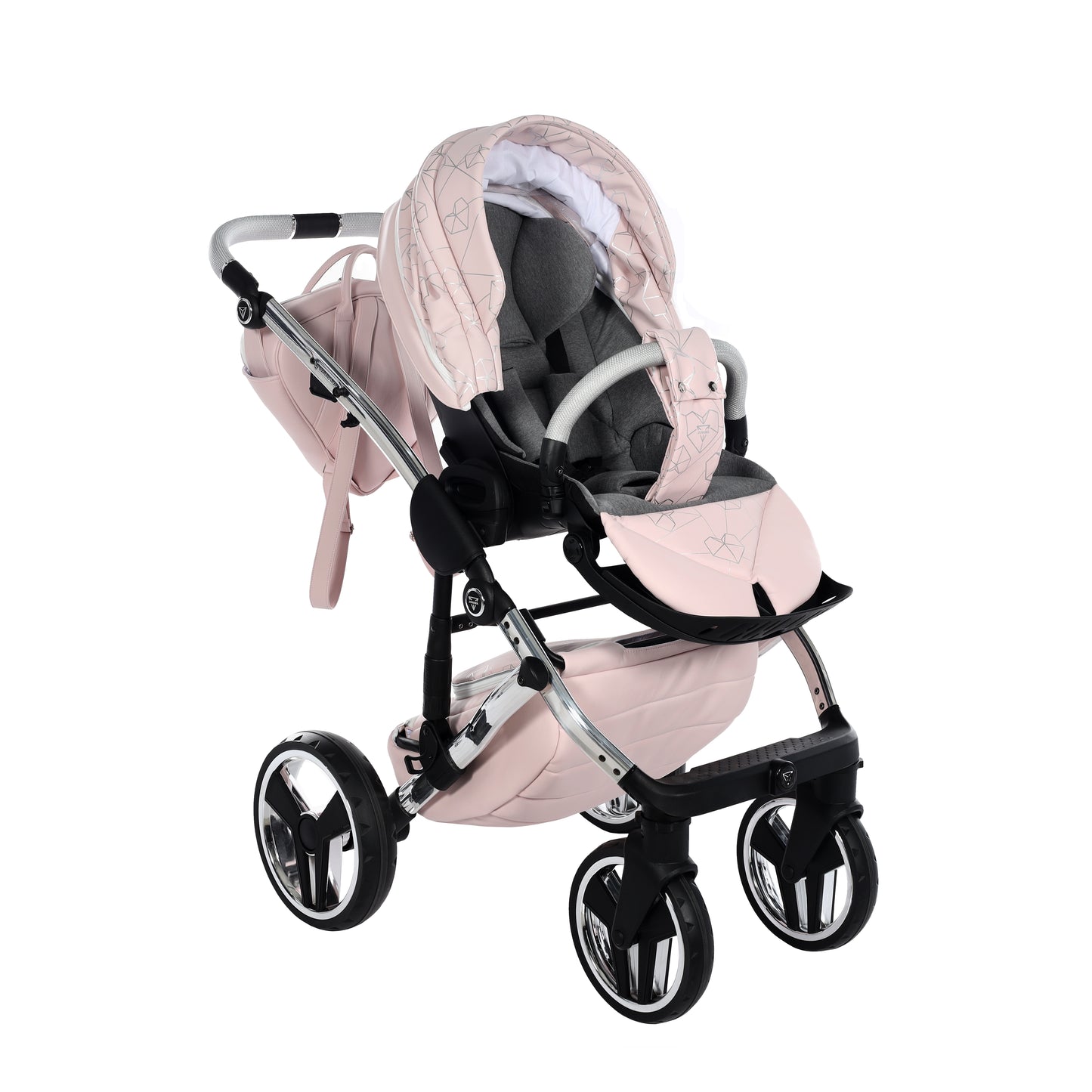 Junama HEART V3, 2 in 1 - Pink + silver