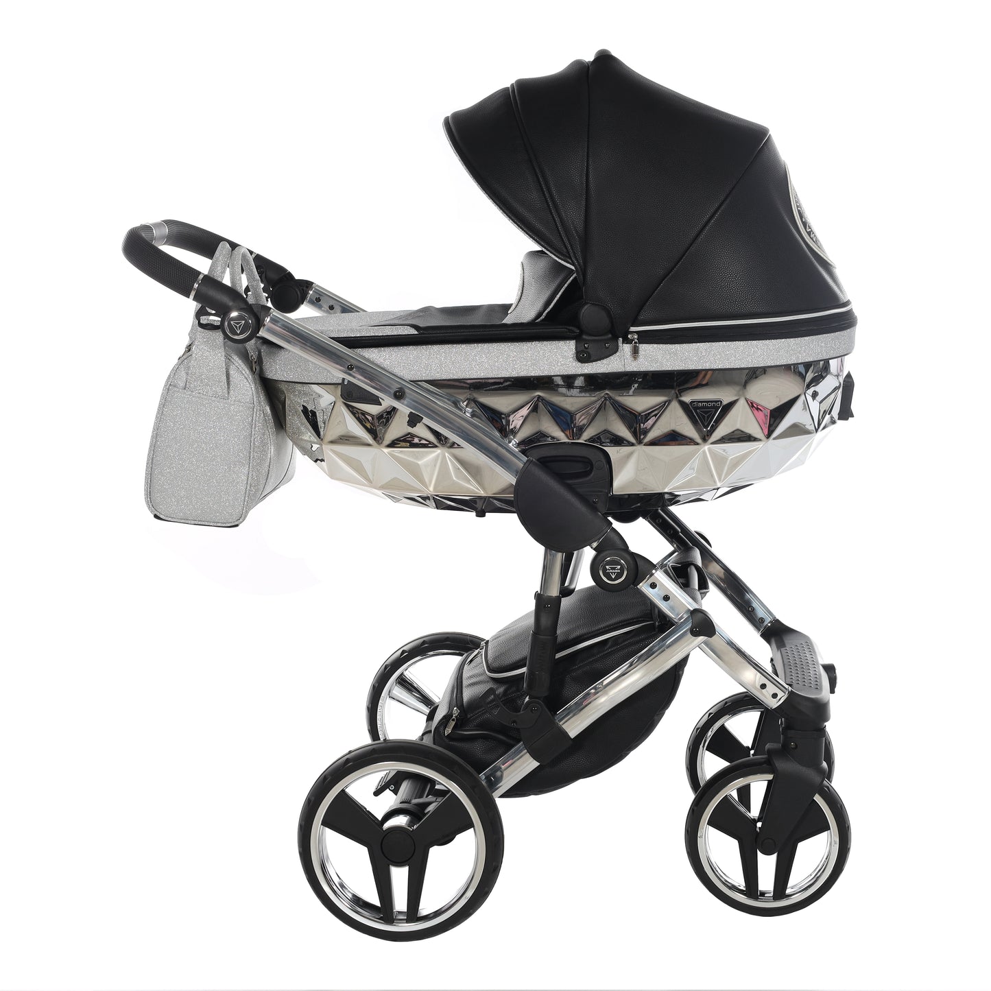 Junama HANDCRAFT GLITTER V3, 2 in 1 - BLACK