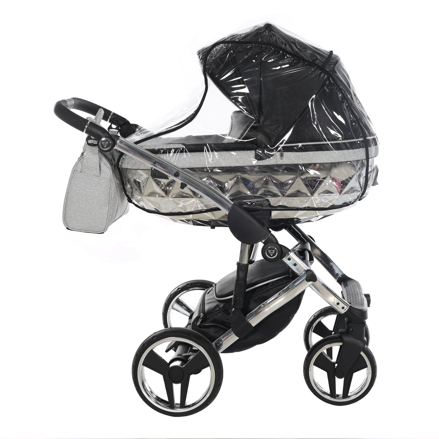 Junama HANDCRAFT GLITTER V3, 2 in 1 - BLACK