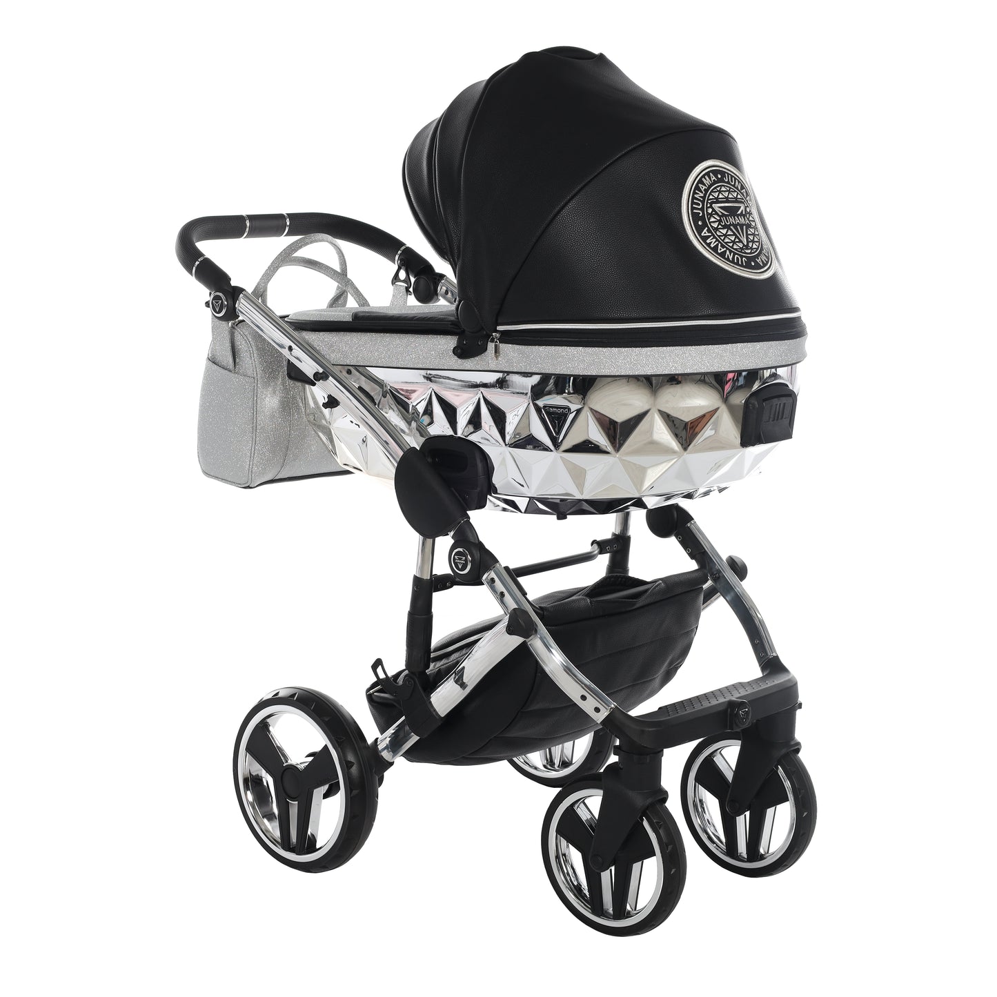 Junama HANDCRAFT GLITTER V3, 2 in 1 - BLACK