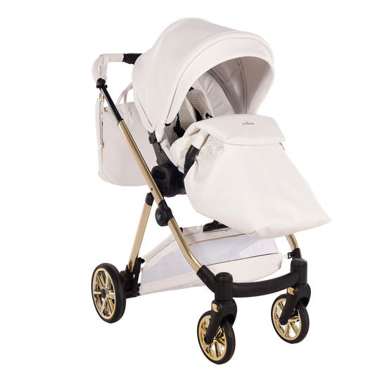 Junama Ellegante ART DECO, 2 in 1 WHITE