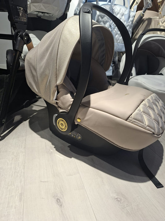 Junama Elegant LAME Car Seat- Beige Color