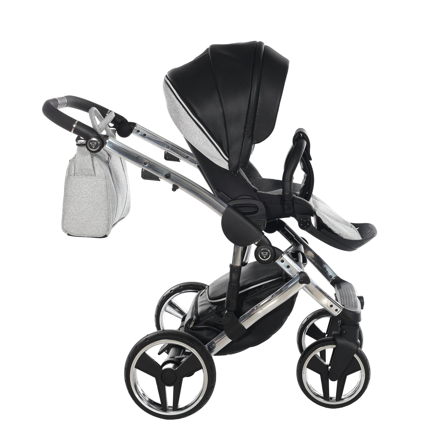 Junama HANDCRAFT GLITTER V3, 2 in 1 - BLACK