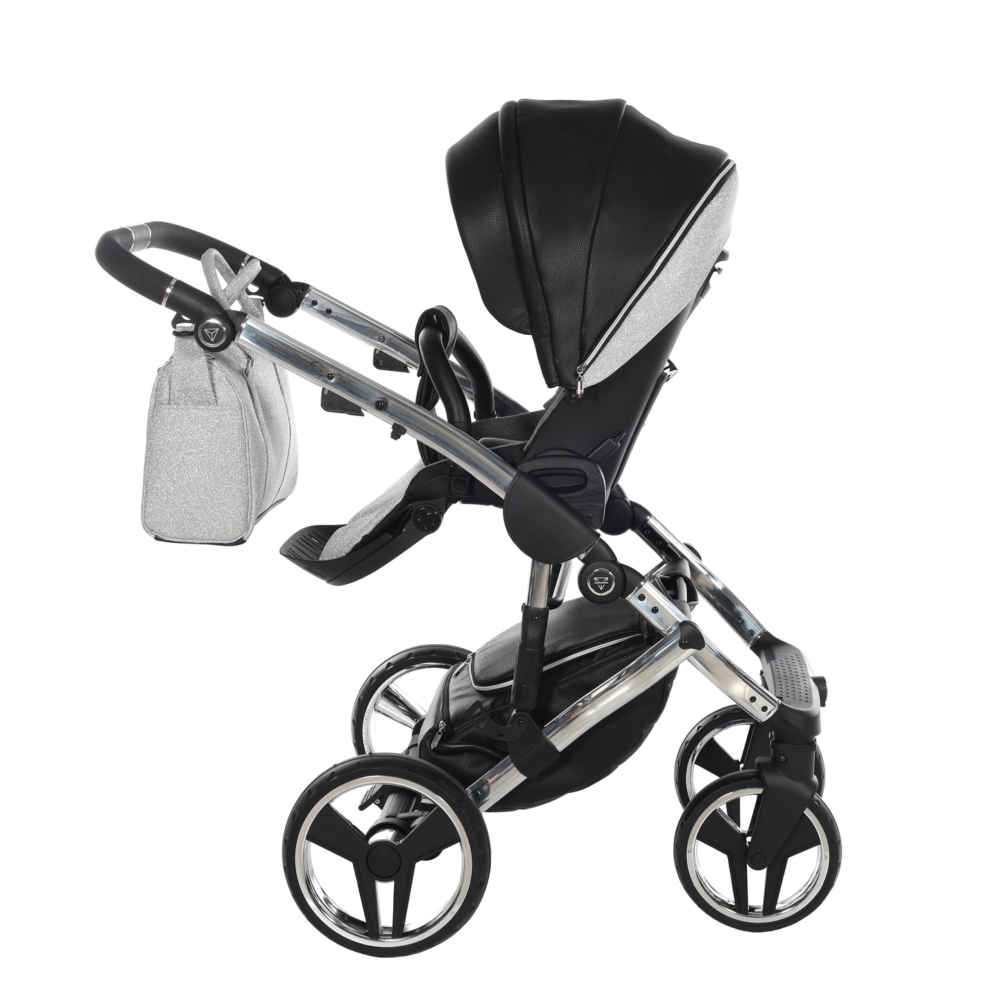 Junama HANDCRAFT GLITTER V3, 2 in 1 - BLACK