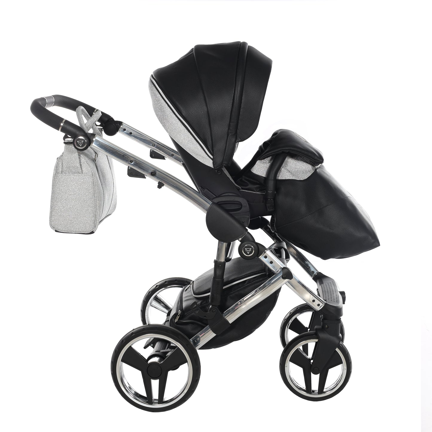 Junama HANDCRAFT GLITTER V3, 2 in 1 - BLACK