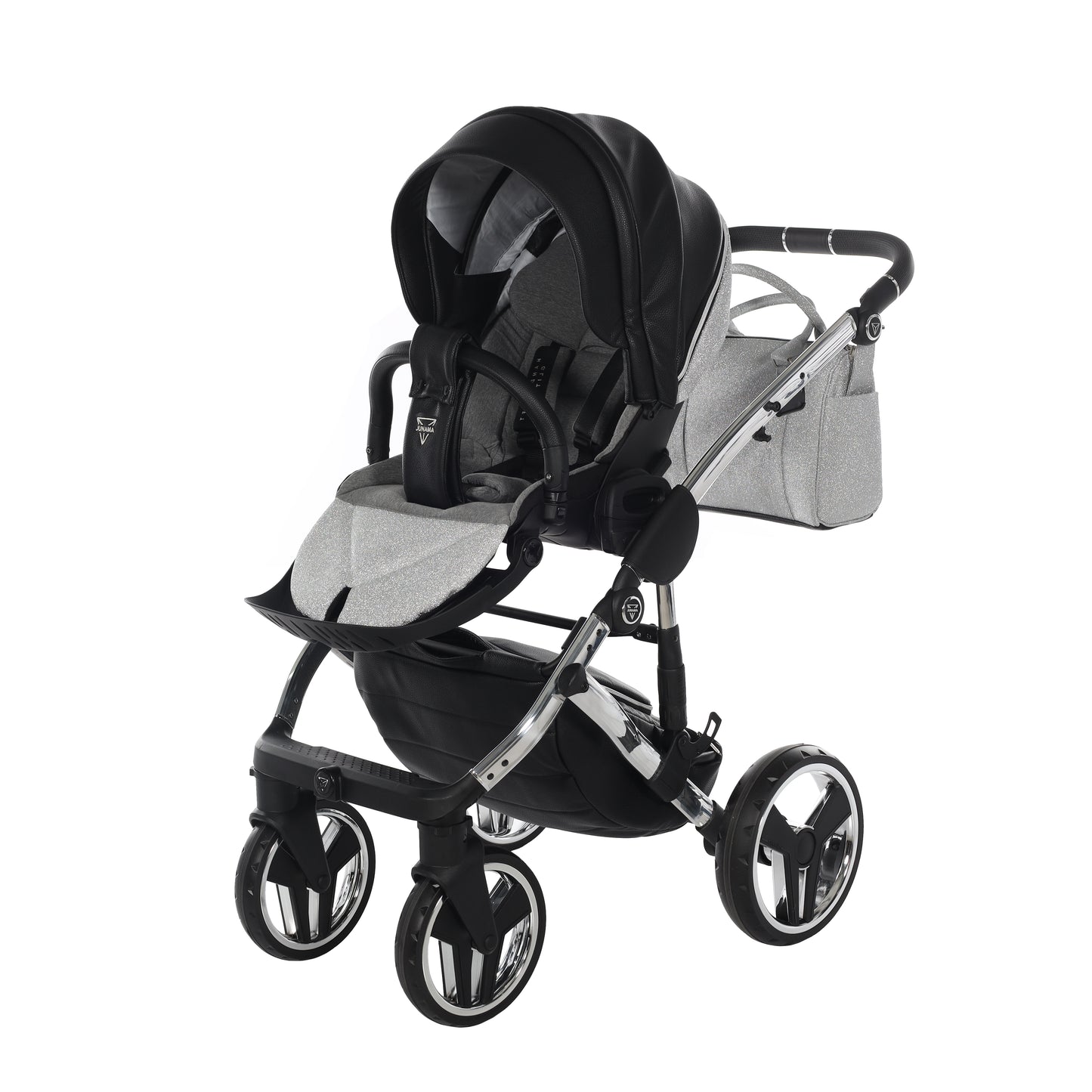 Junama HANDCRAFT GLITTER V3, 2 in 1 - BLACK