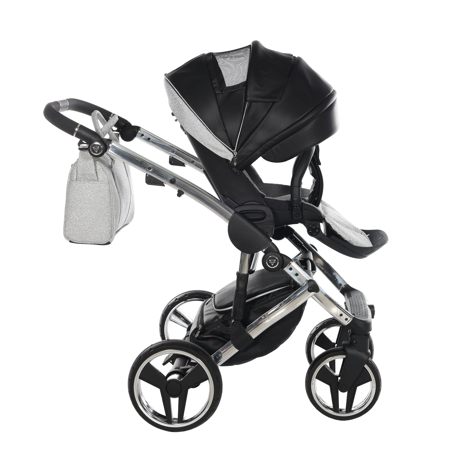 Junama HANDCRAFT GLITTER V3, 2 in 1 - BLACK
