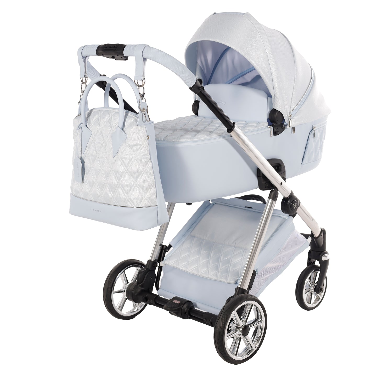 Junama Ellegante LAME, 2 in 1 LIGHT BLUE