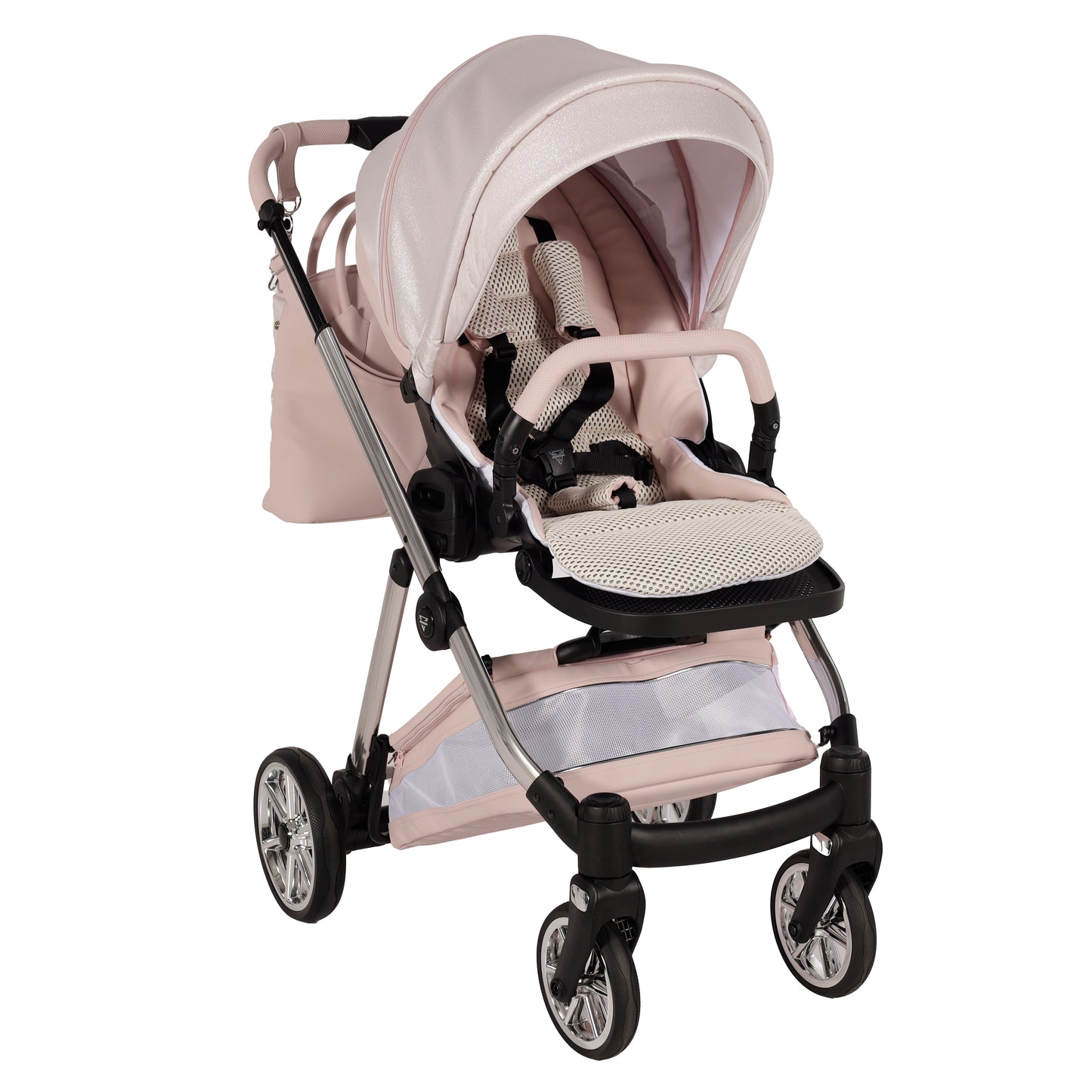 Junama Ellegante LAME, 2 in 1 PINK