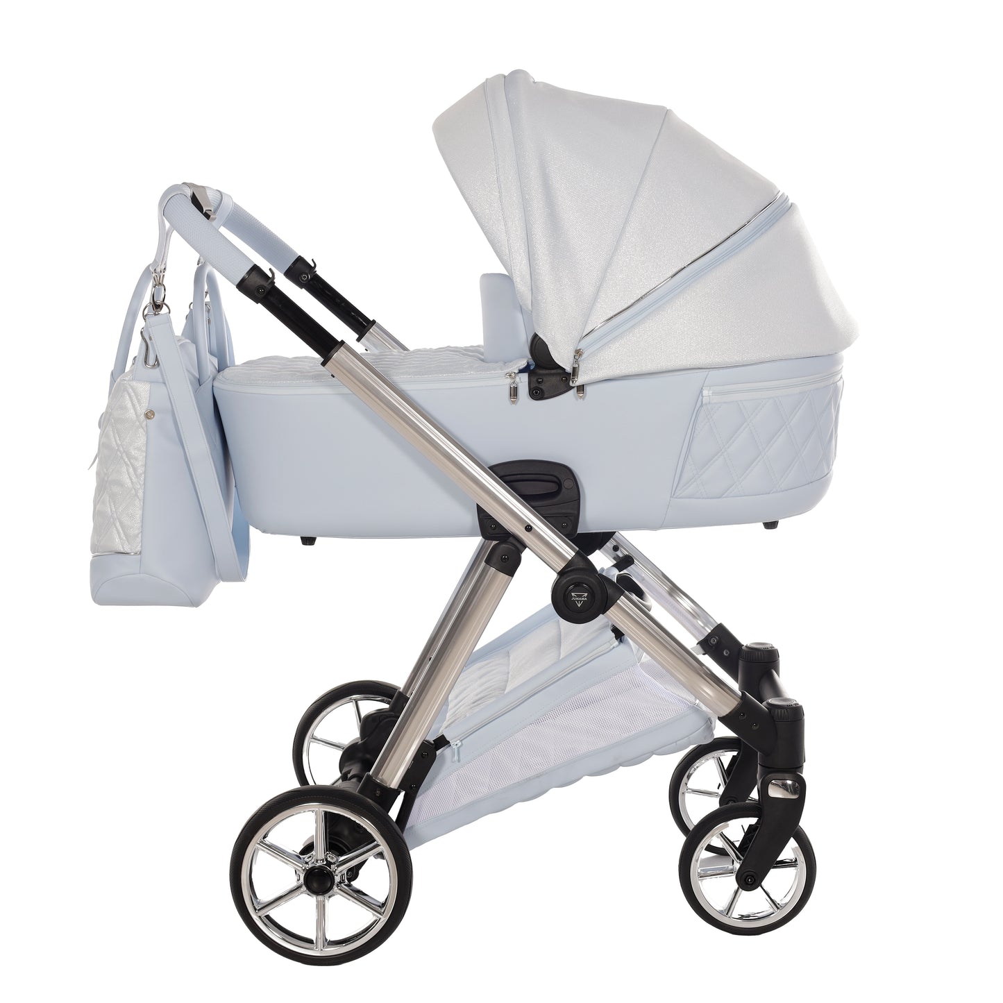 Junama Ellegante LAME, 2 in 1 LIGHT BLUE