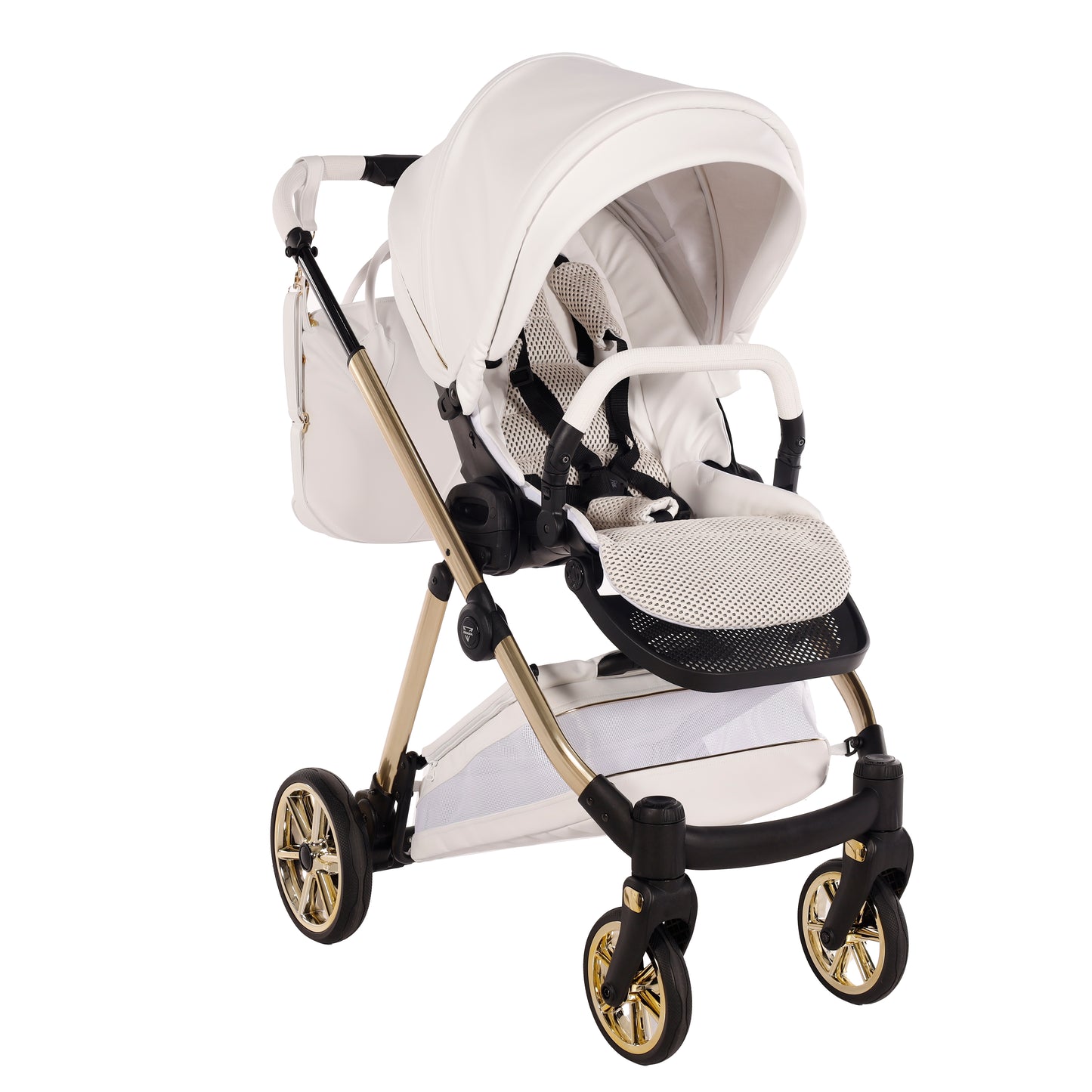 Junama Ellegante ART DECO, 2 in 1 WHITE