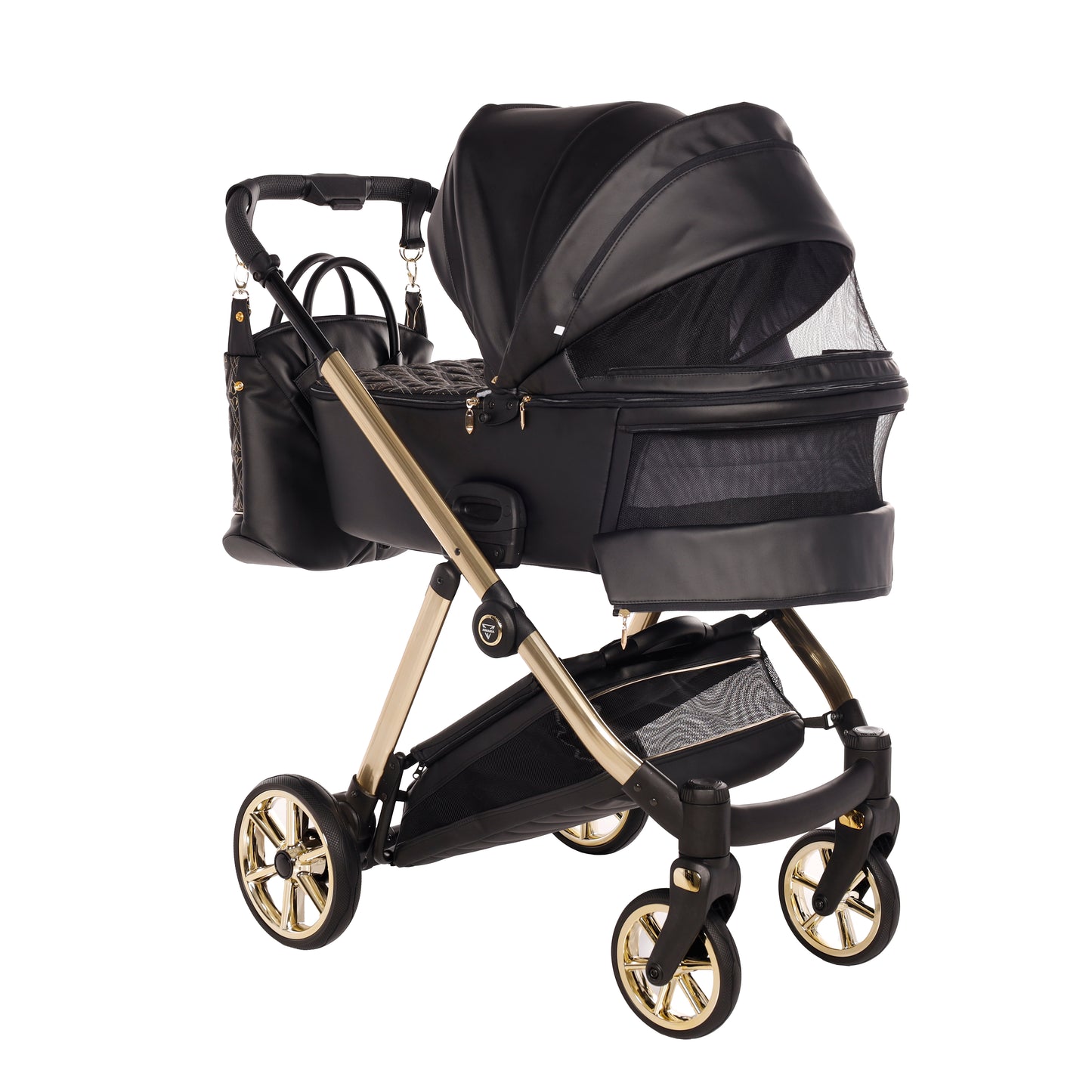 Junama Ellegante ART DECO, 2 in 1 BLACK