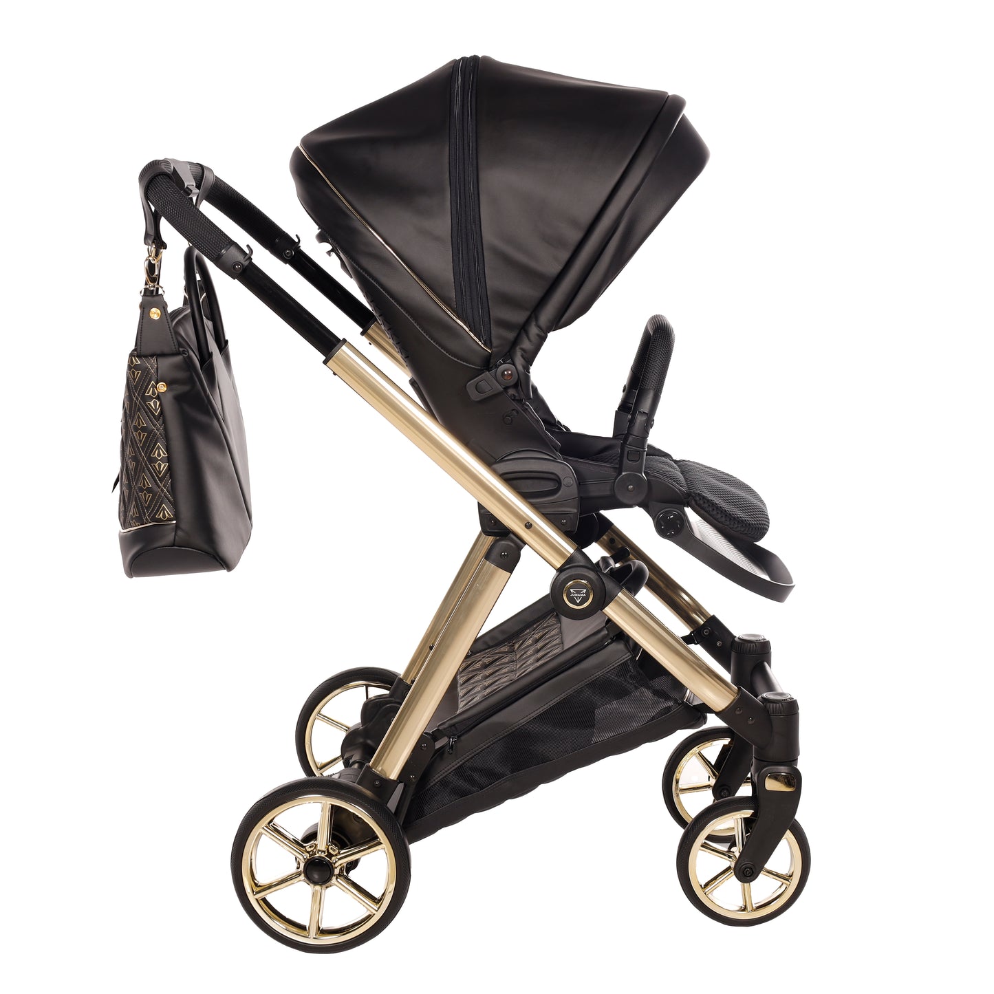 Junama Ellegante ART DECO, 2 in 1 BLACK