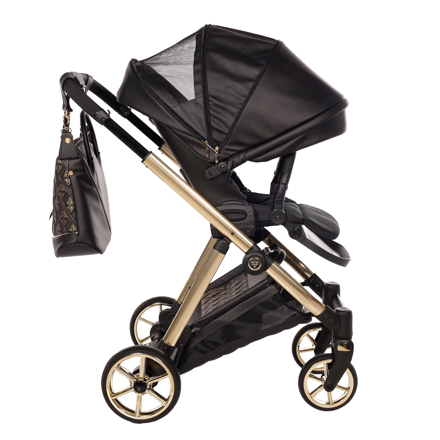 Junama Ellegante ART DECO, 2 in 1 BLACK