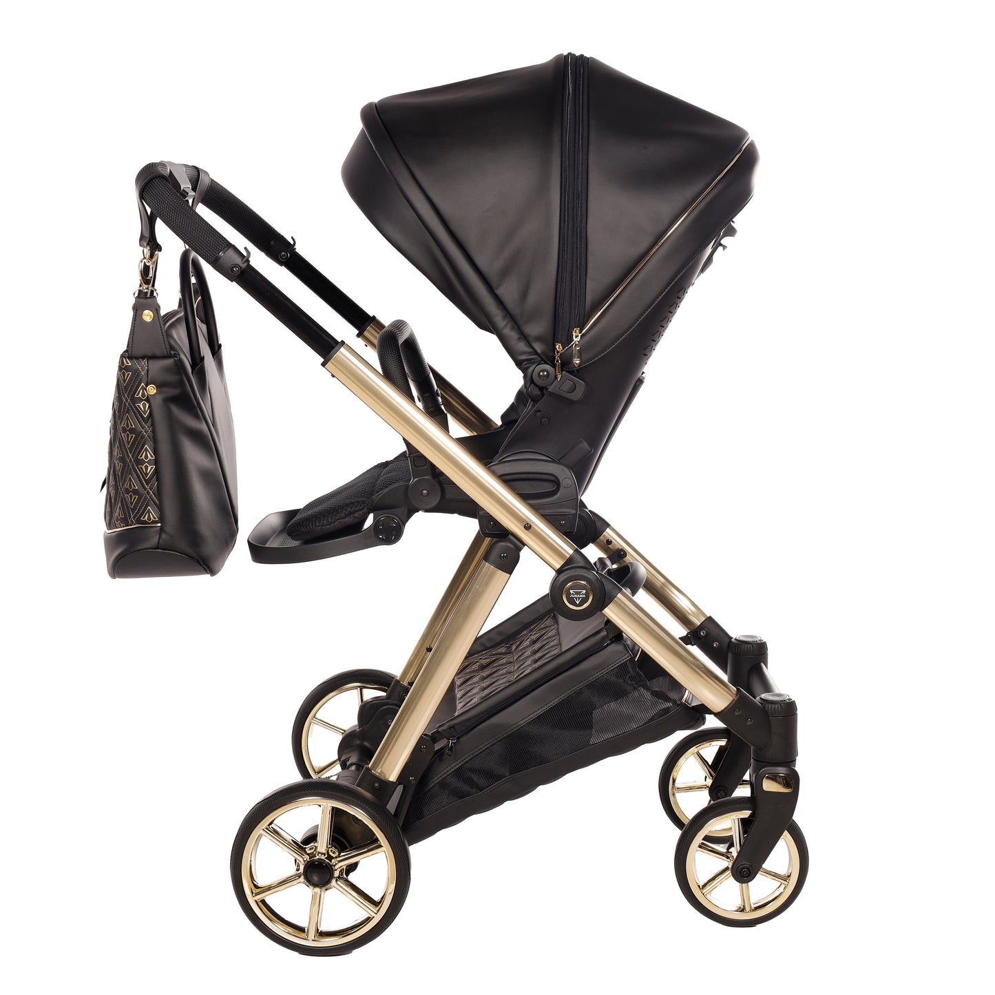 Junama Ellegante ART DECO, 2 in 1 BLACK