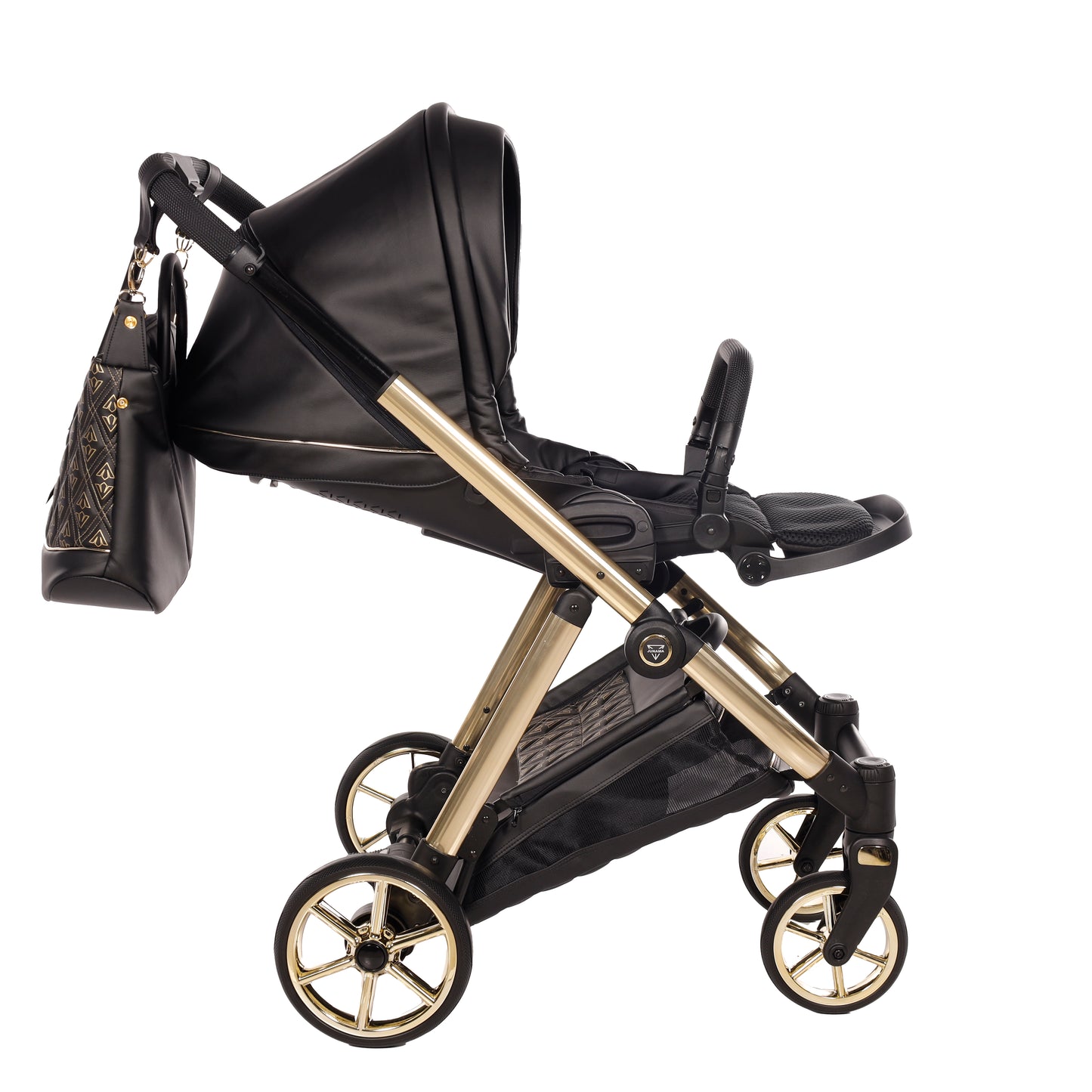 Junama Ellegante ART DECO, 2 in 1 BLACK