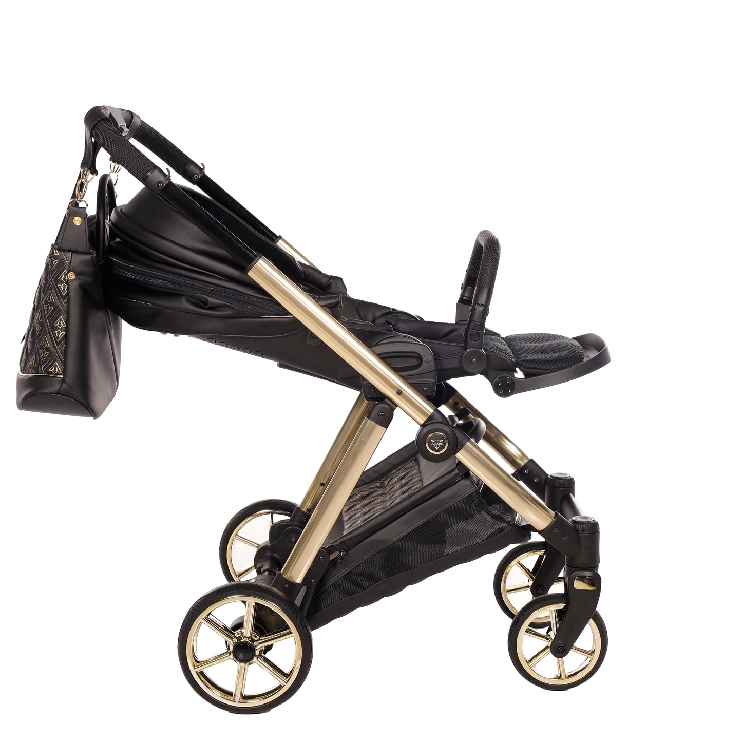 Junama Ellegante ART DECO, 2 in 1 BLACK