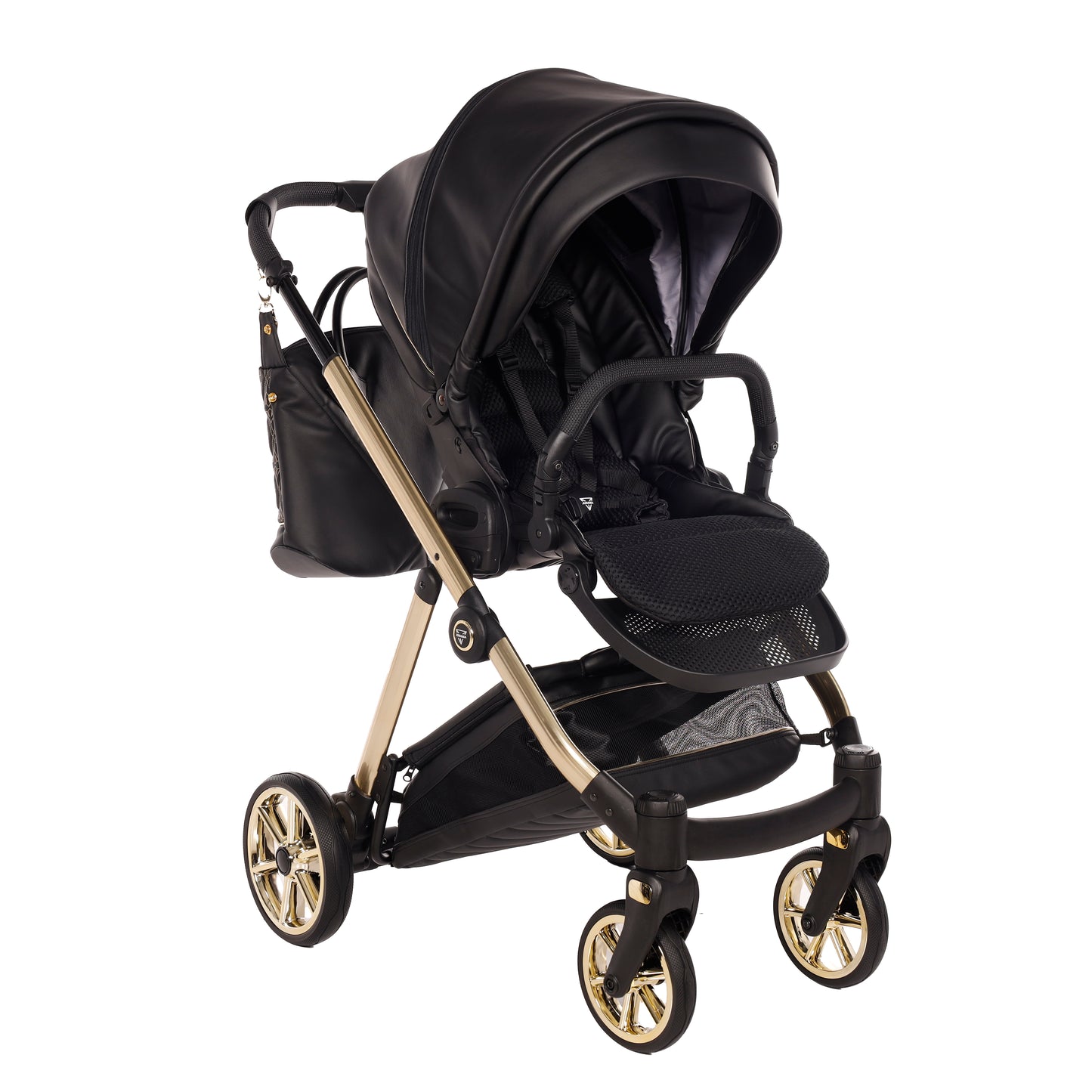 Junama Ellegante ART DECO, 2 in 1 BLACK
