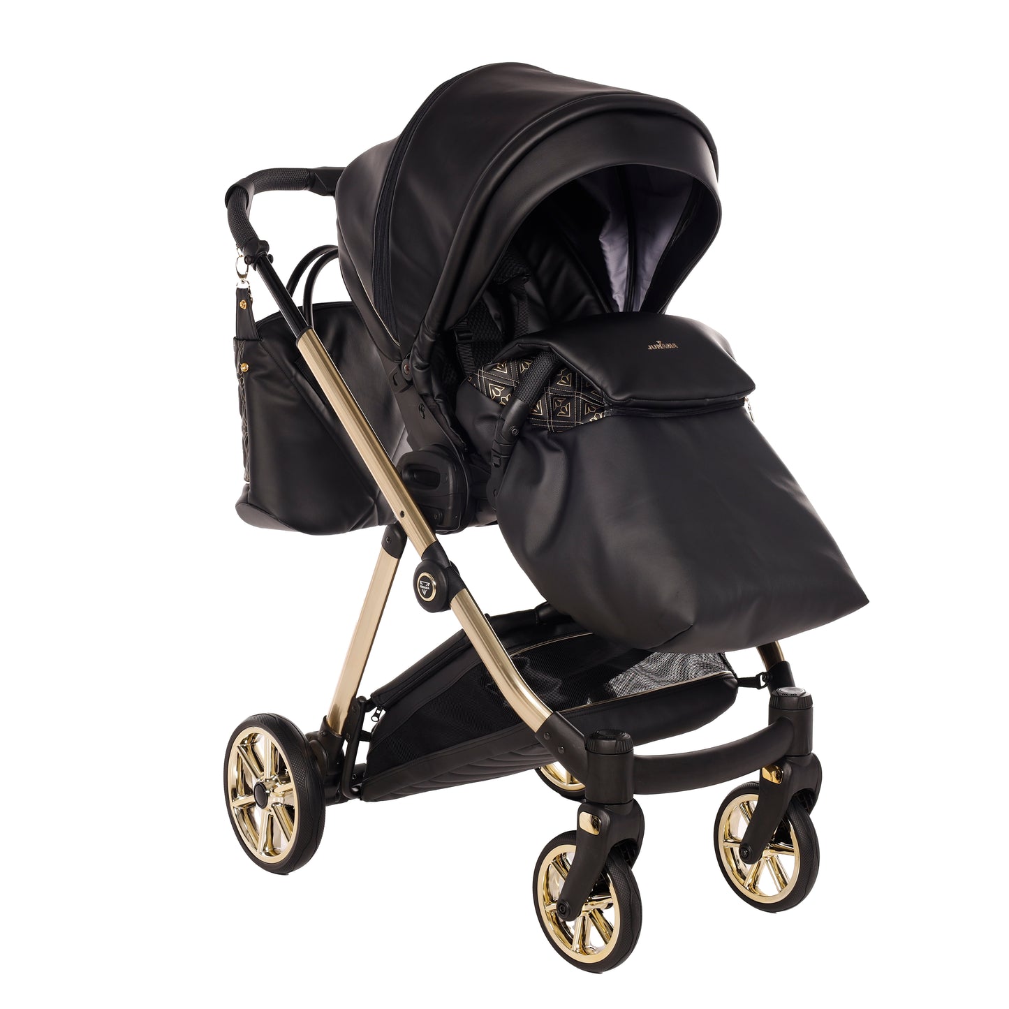 Junama Ellegante ART DECO, 2 in 1 BLACK